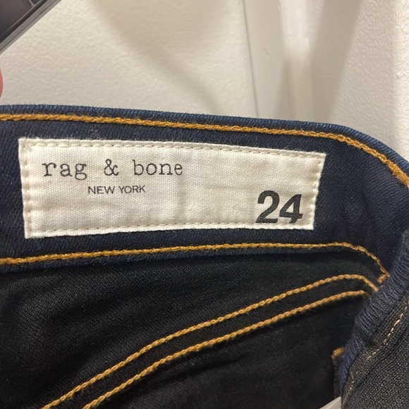 Rag & Bone Skinny Maternity Jeans Bedford NWT Size 24 Pregnancy Denim Pants - Picture 11 of 15